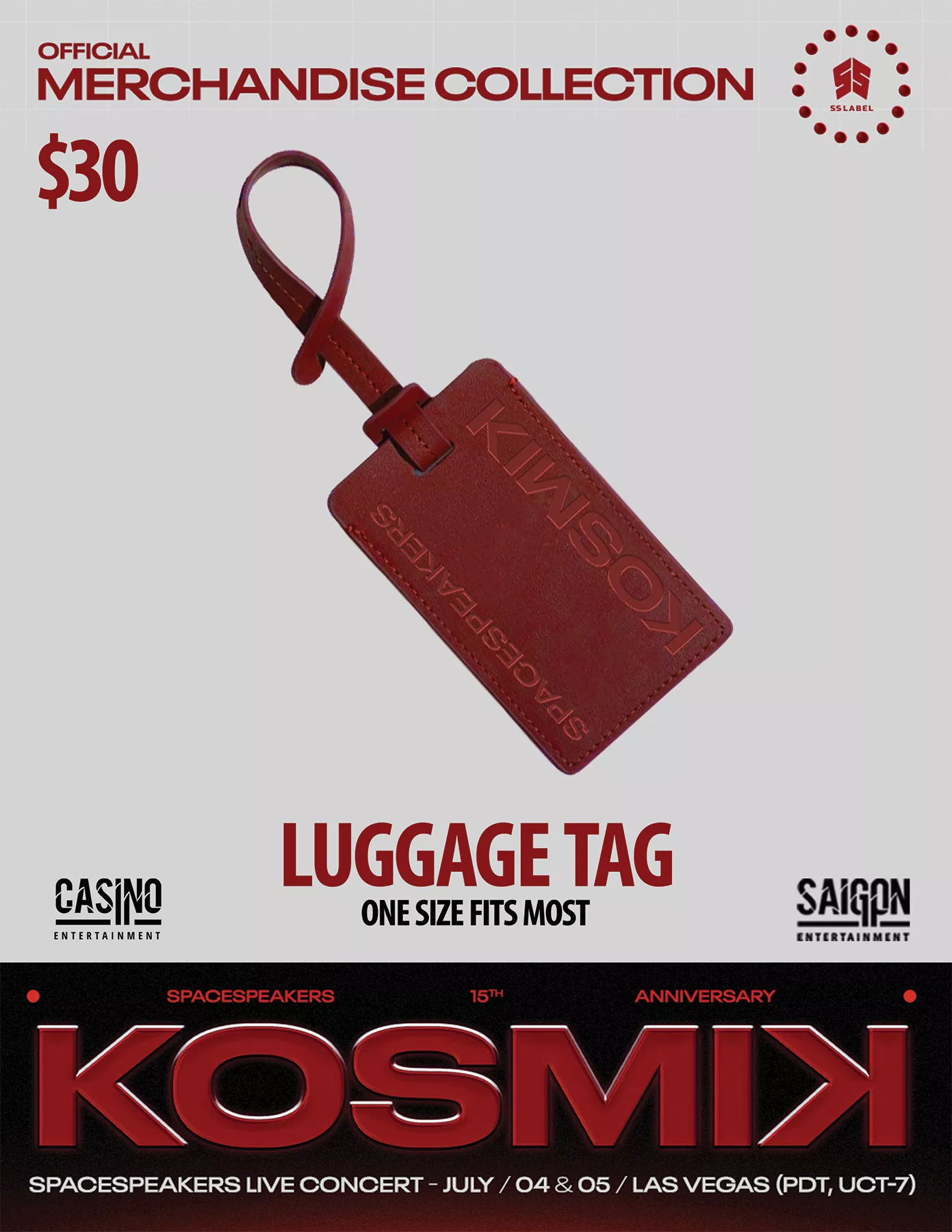 Kosmik Luggage Tag image