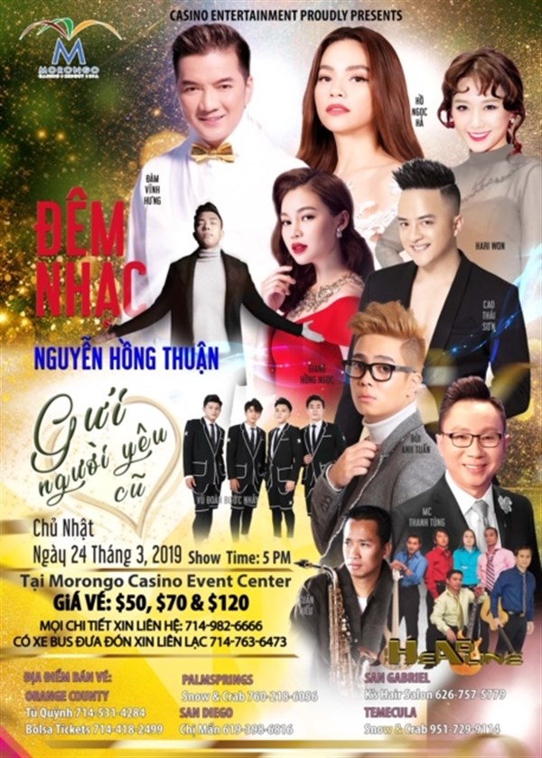 Live Show Nguyễn Hồng Thuận in USA
