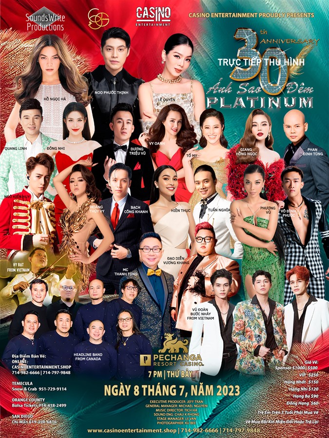 Saigon Entertainment 30th Anniversary