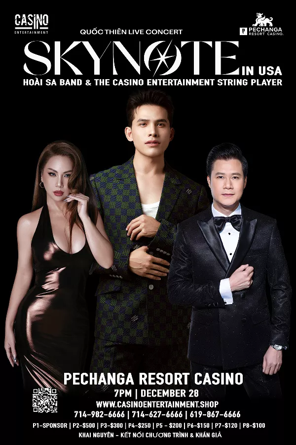 Get Information and buy tickets to Live Show Quốc Thiên SkyNote in USA on www casinoentertainment shop