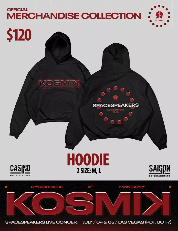 Get Information and buy tickets to Kosmik Hoodie Size Medium on Casino Entertainment