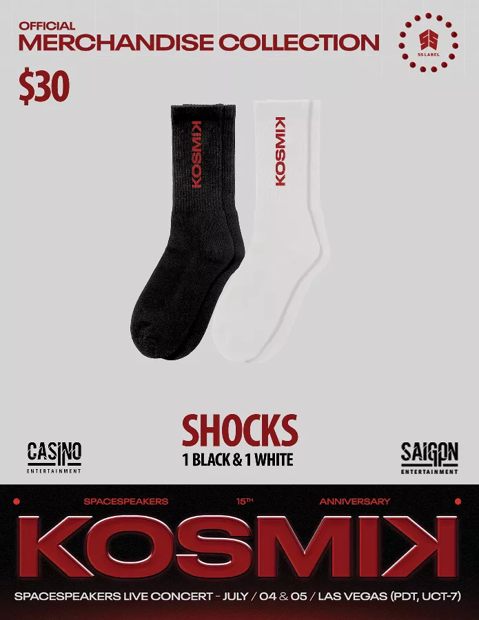 Get Information and buy tickets to Kosmik Socks 2 Pair on Casino Entertainment