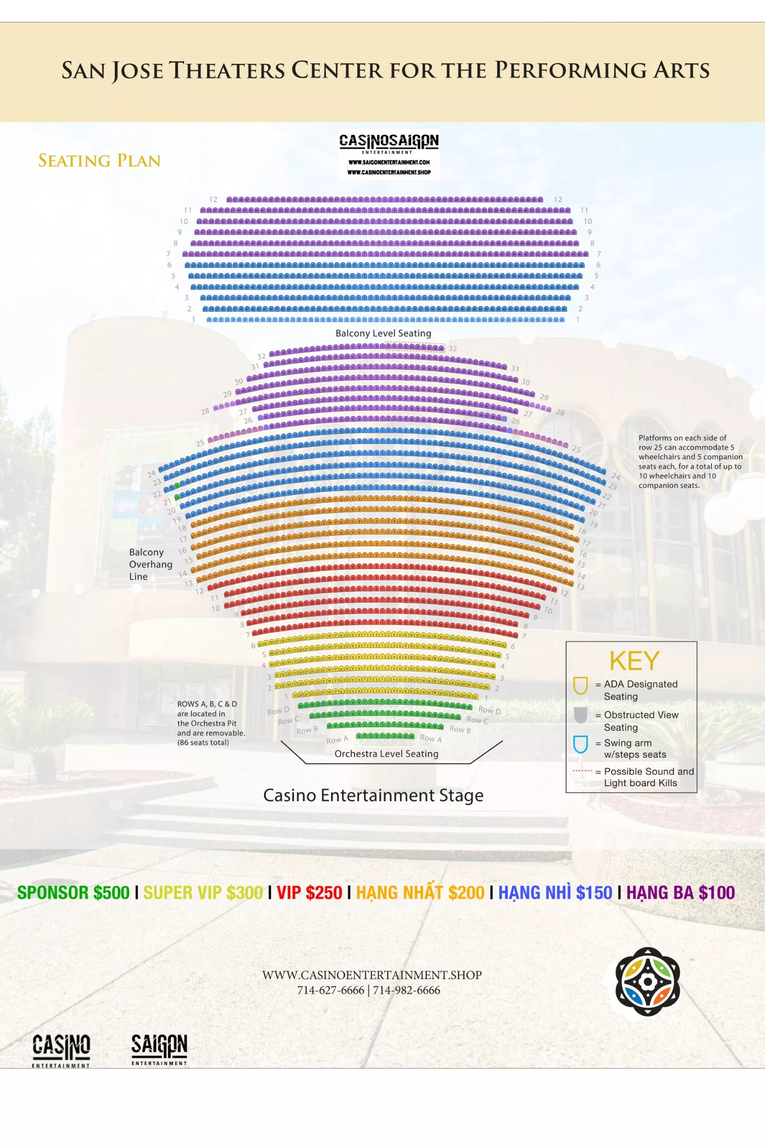 San Jose Center For Performing Arts