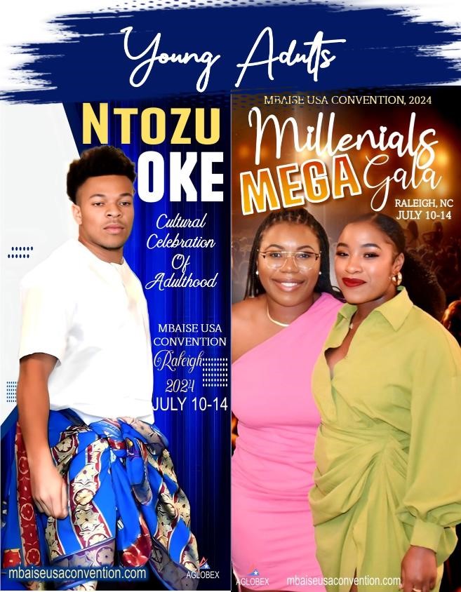 Get Information and buy tickets to Mbaise USA Young Adults (Ages 18-30) Ntozu Oke, Millennial Gala on mbaiseusaconvention.com