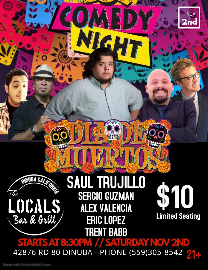 Dia De Muertos Comedy Night