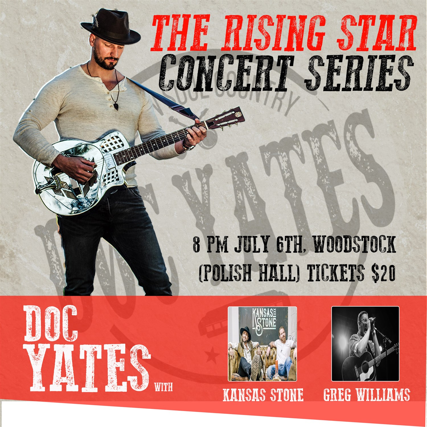 The Rising Star Concert Series WOODSTOCK image