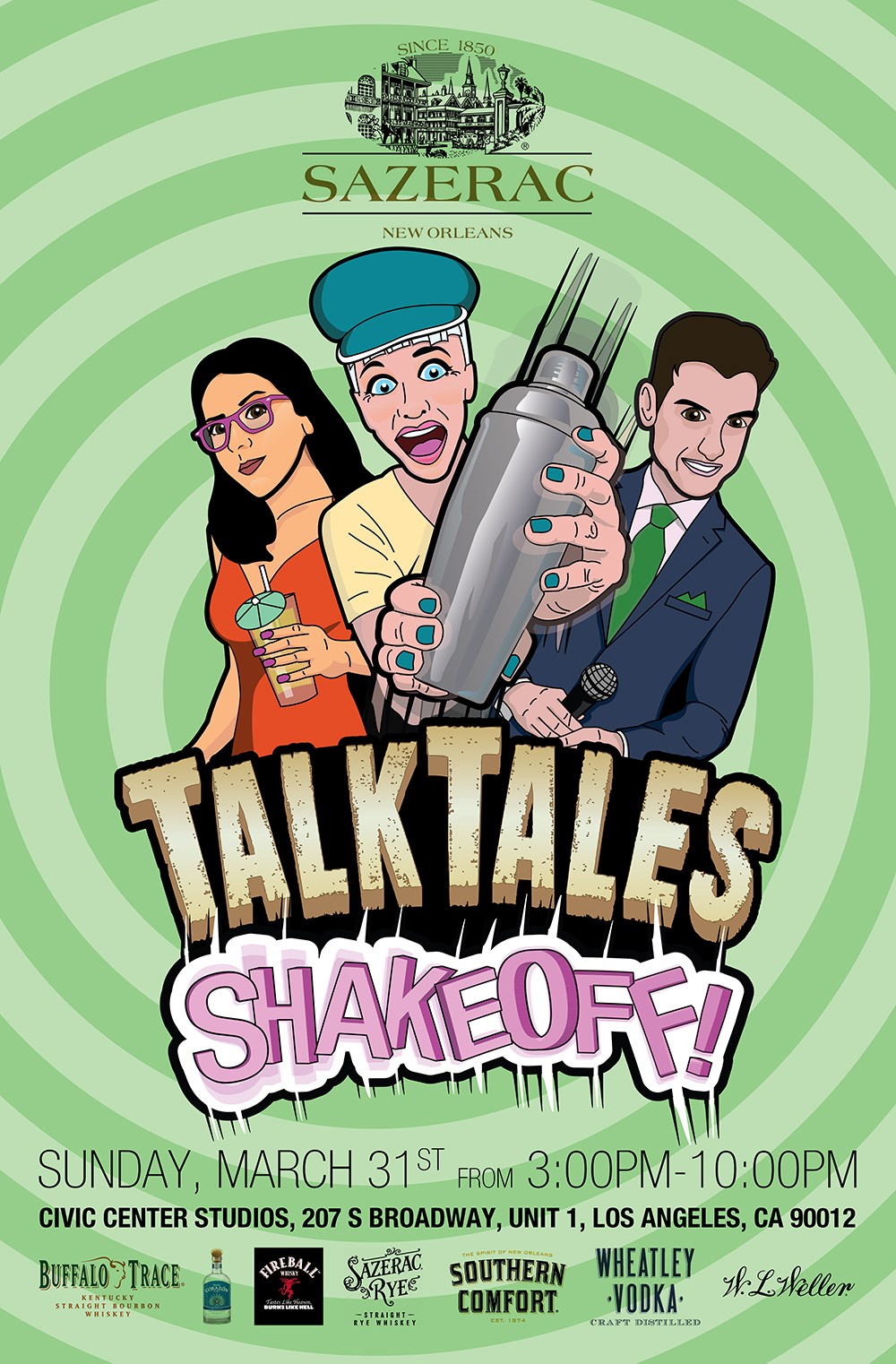Sazerac Presents: TalkTales ShakeOff! image