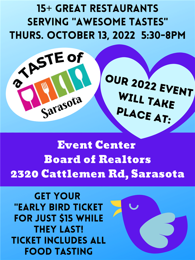 Get Information and buy tickets to 2022 A Taste Of Sarasota  on Powell Promotions