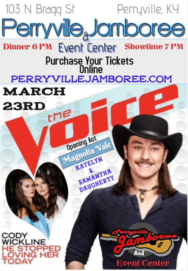 Cody Wickline Of The Voice image