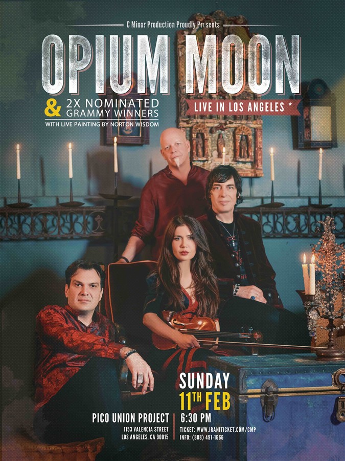 Get Information and buy tickets to Opium Moon Live in Concert  on CMinorProduction