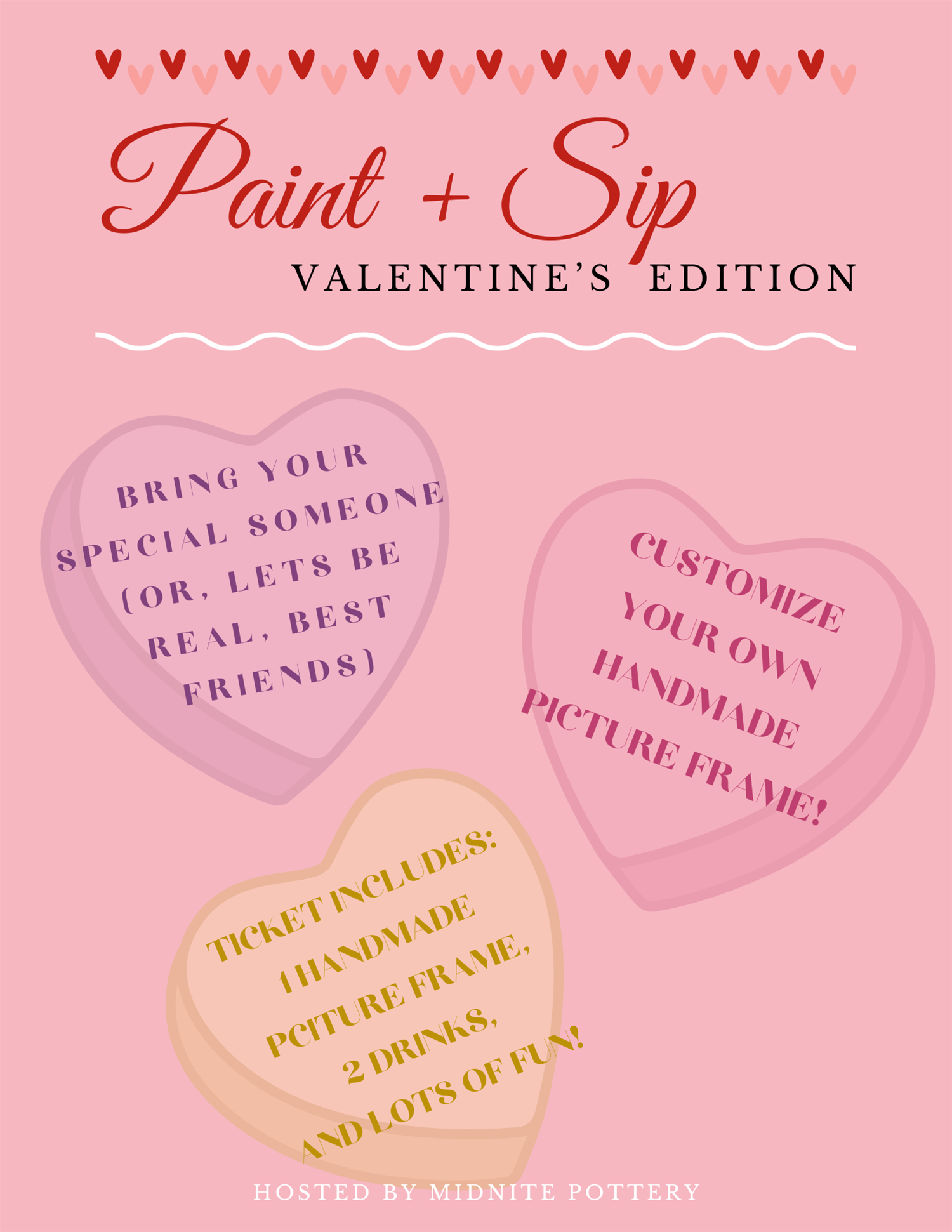 Paint and Sip: Valentine's Edition image