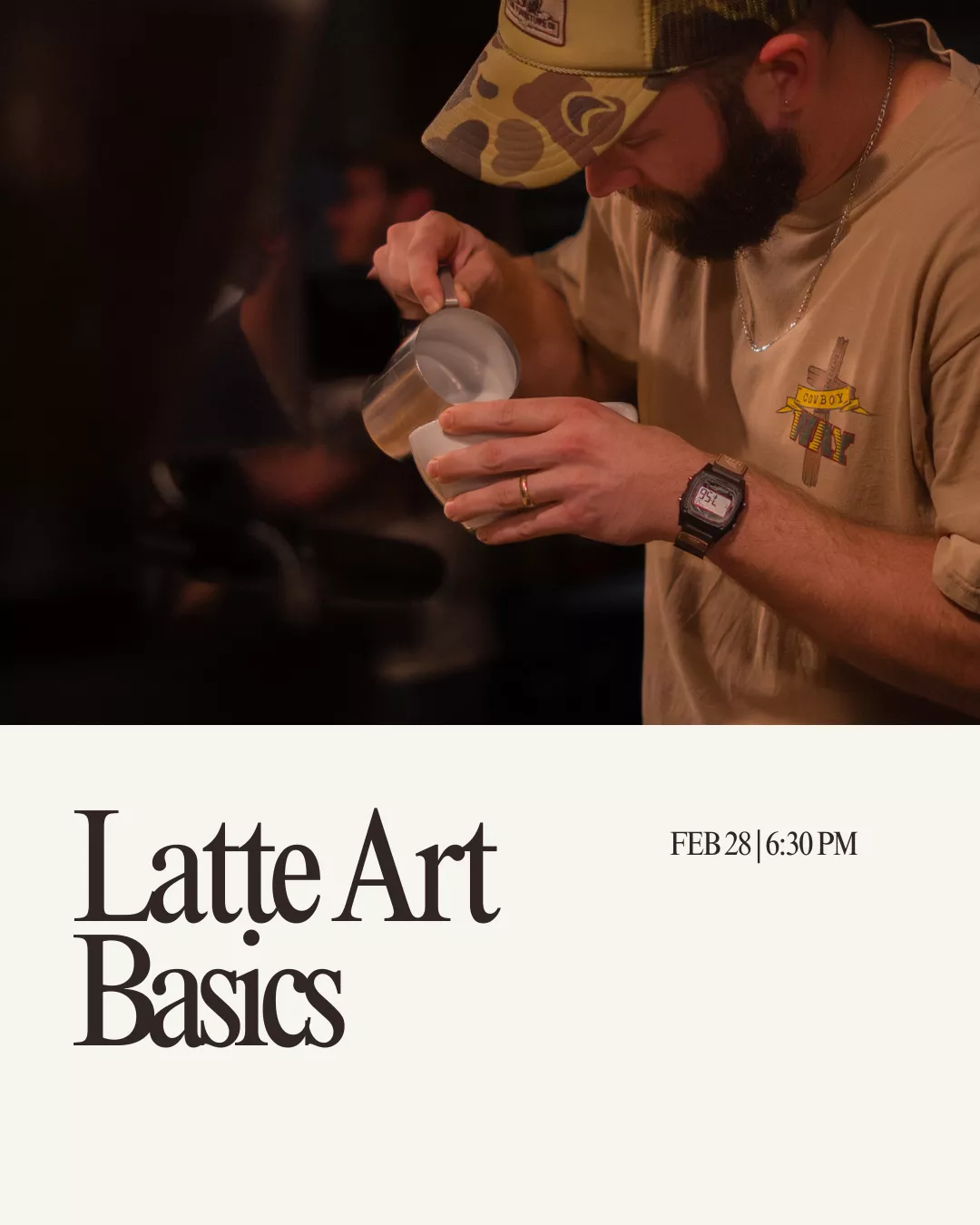 Latte Art Basics Workshop image