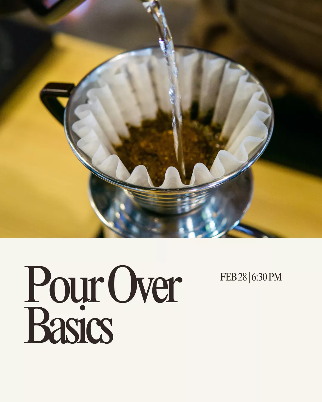 Pour Over Basics Workshop image