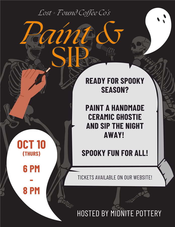 Paint & Sip: Spooky Edition