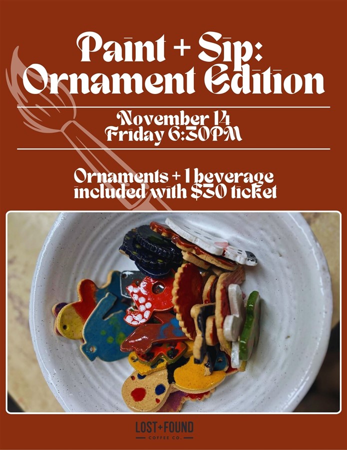 Paint and Sip: Ornaments Edition