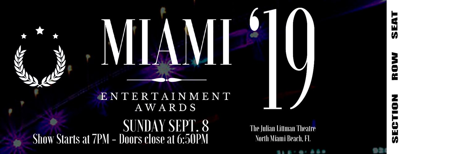 2019 Miami Entertainment Awards image