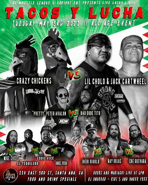 TACOS & LUCHA LIBRE image