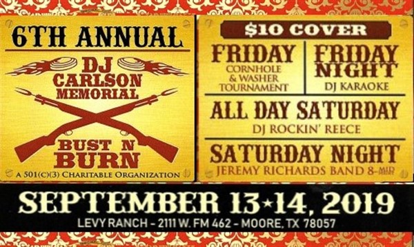 DJ Carlson Memorial Bust N Burn image