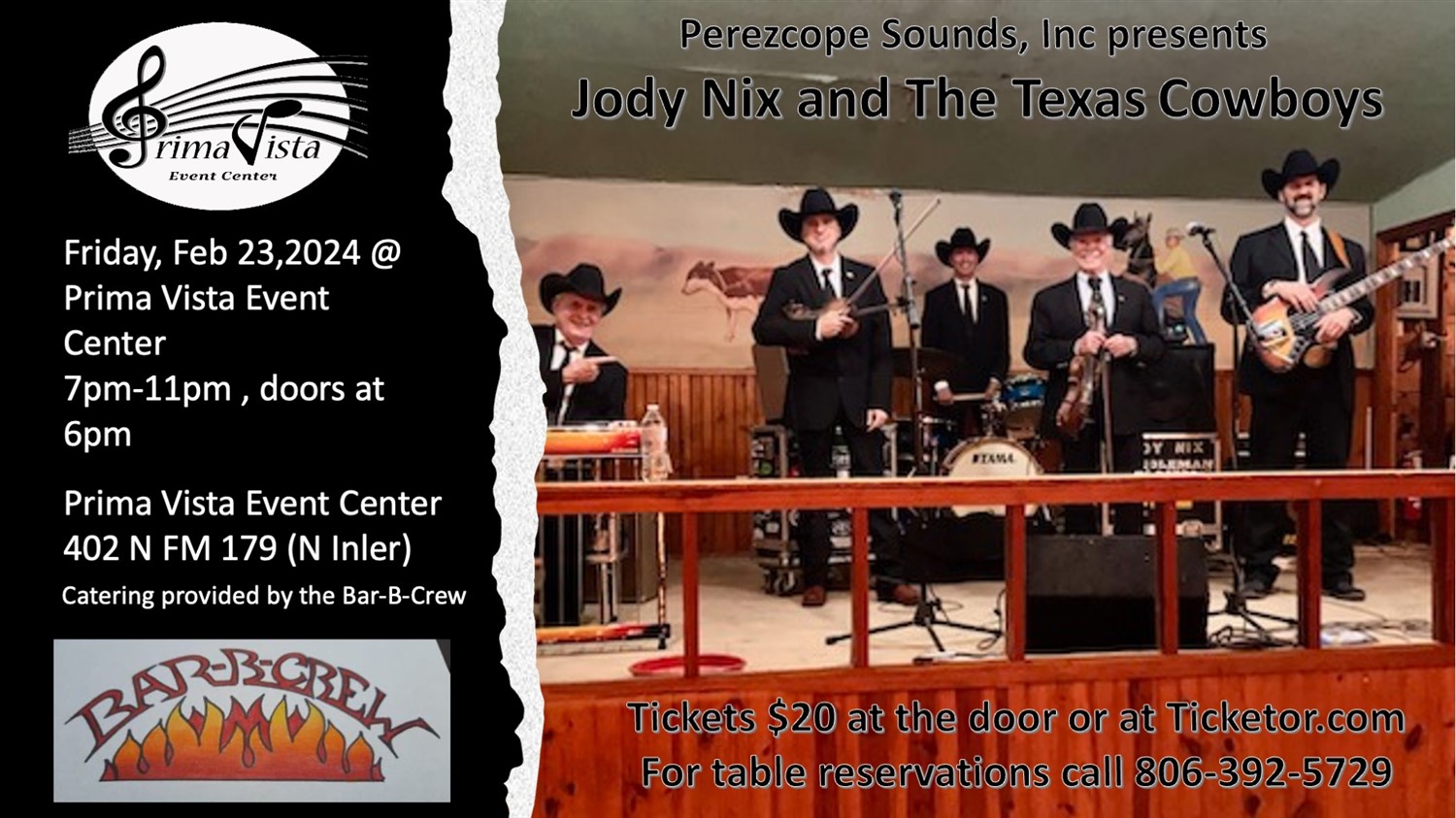 Jody Nix and the Texas Cowboys image