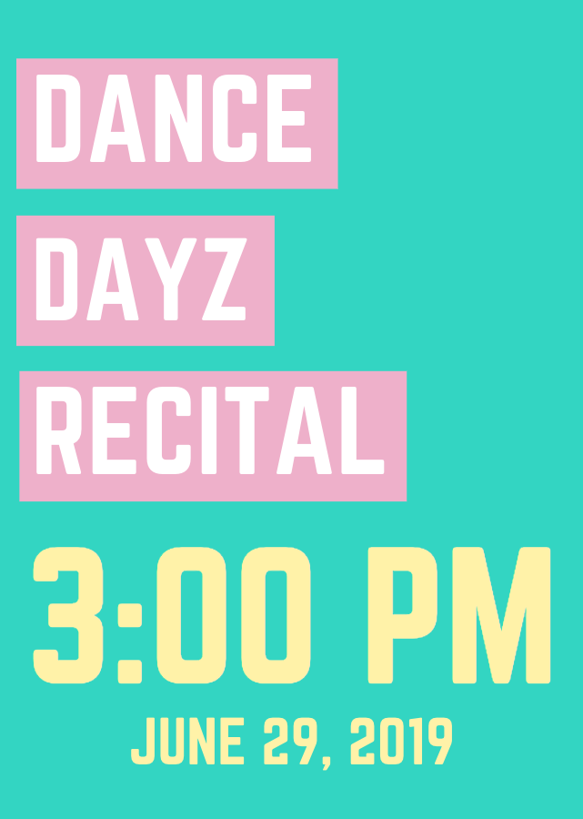 Dance Dayz Recital, 3:00 PM SHOW