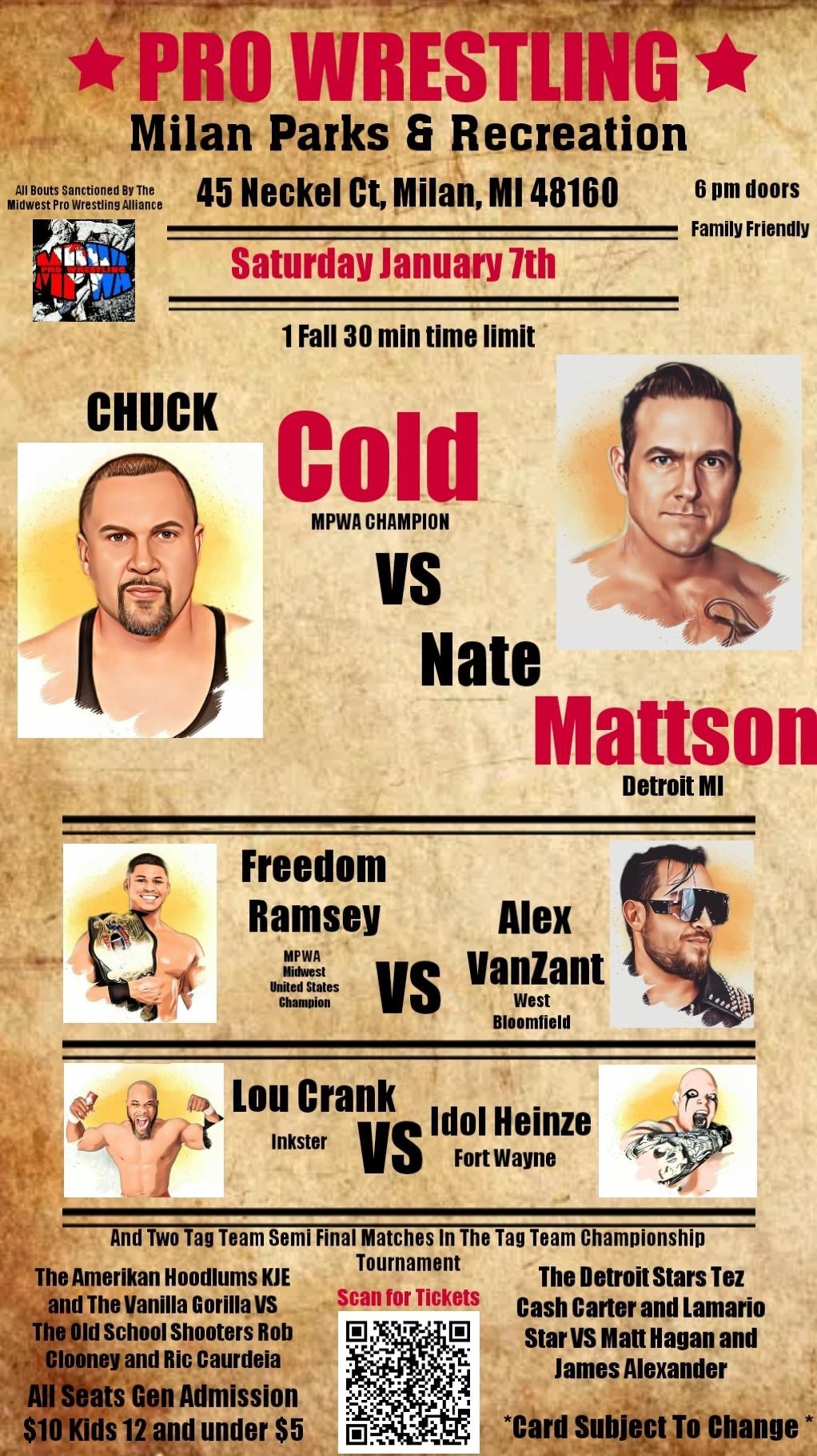 MPWA MILAN REC CENTER RUMBLE image