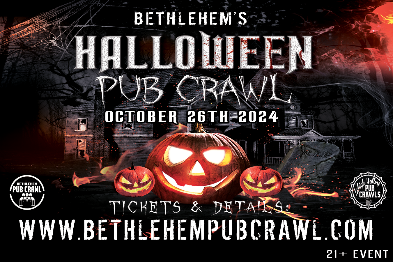 Bethlehem's Halloween Crawl 2024 image