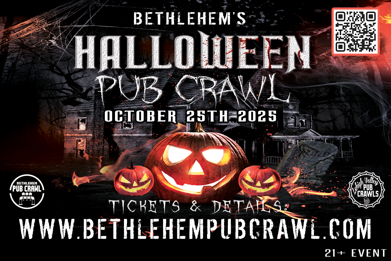 Bethlehem's Halloween Crawl 2025 image