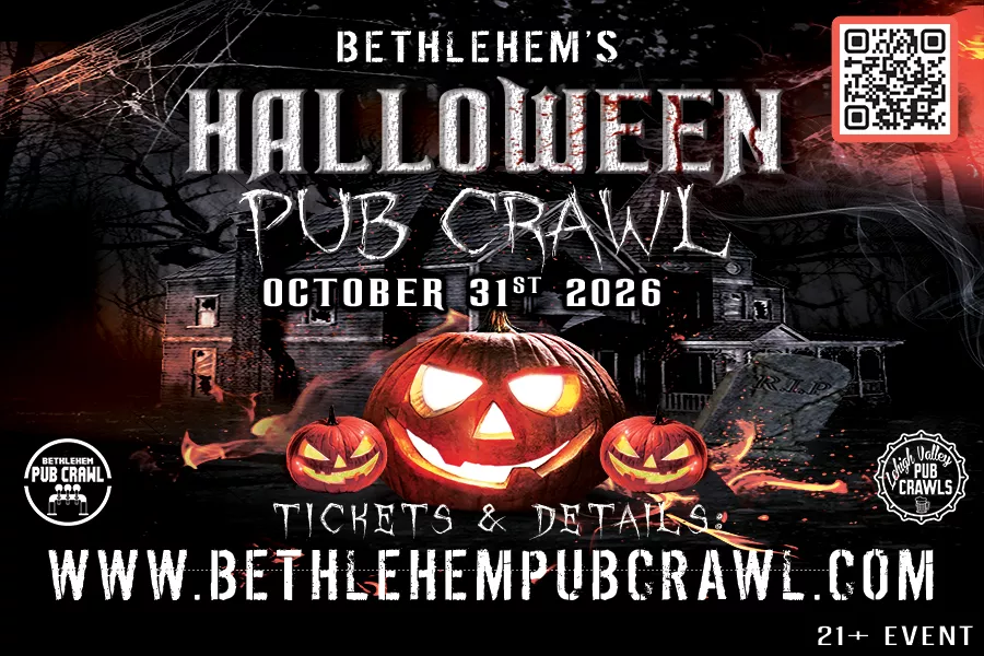 Bethlehem's Halloween Pub Crawl 2026 image
