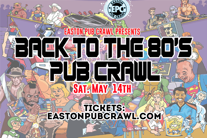 Back to the 80's Pub Crawl