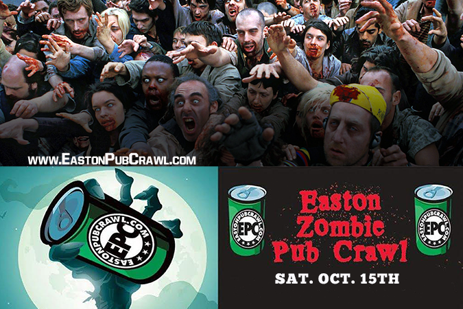 Get Information and buy tickets to Easton Zombie Crawl 2022  on Easton Pub Crawl