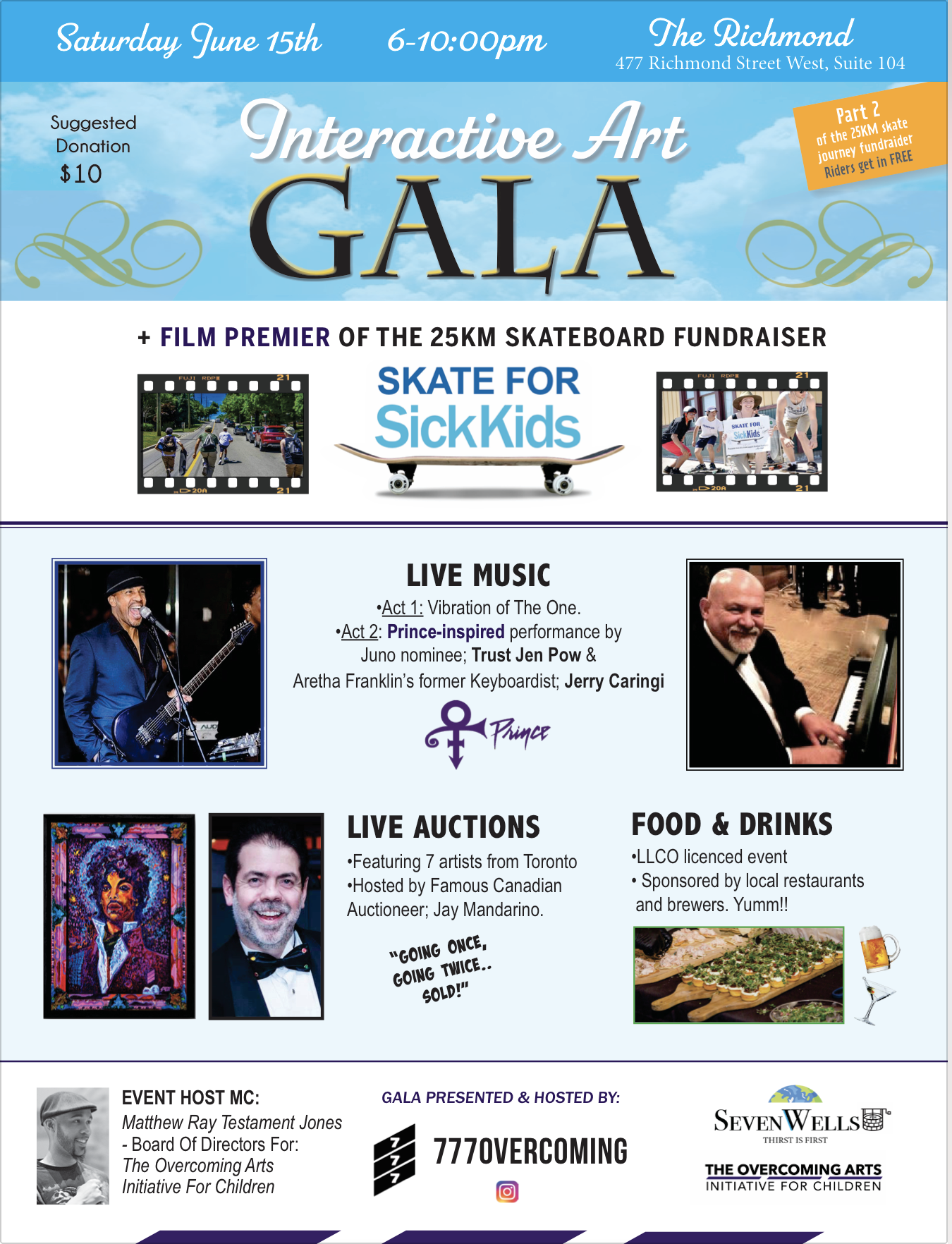 Skate For Sickkids Art GALA image