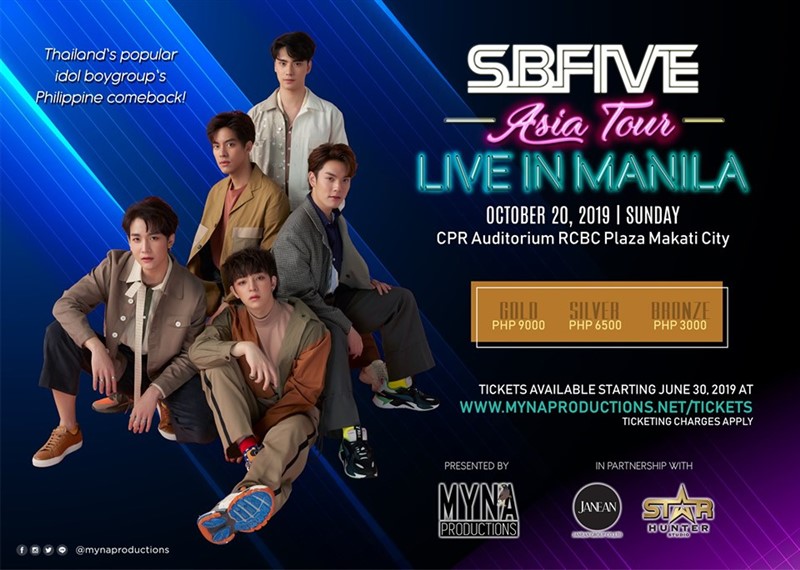 SBFIVE Asia Tour Live in Manila