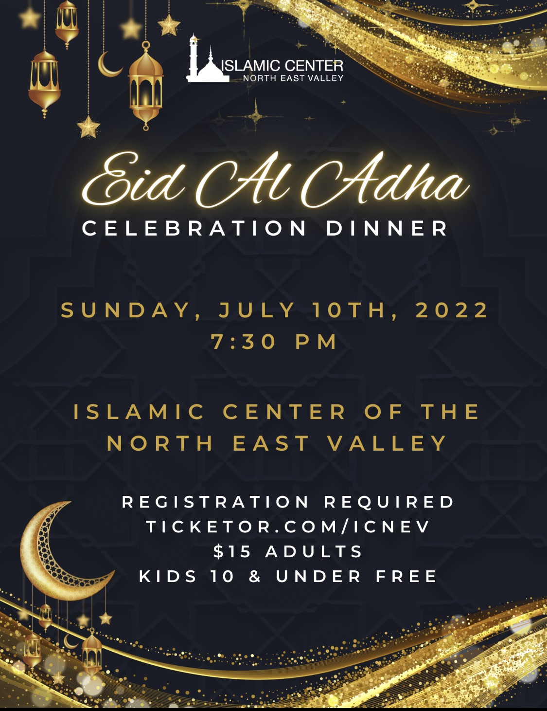 ICNEV Eid-ul-Adha Celebration Dinner image