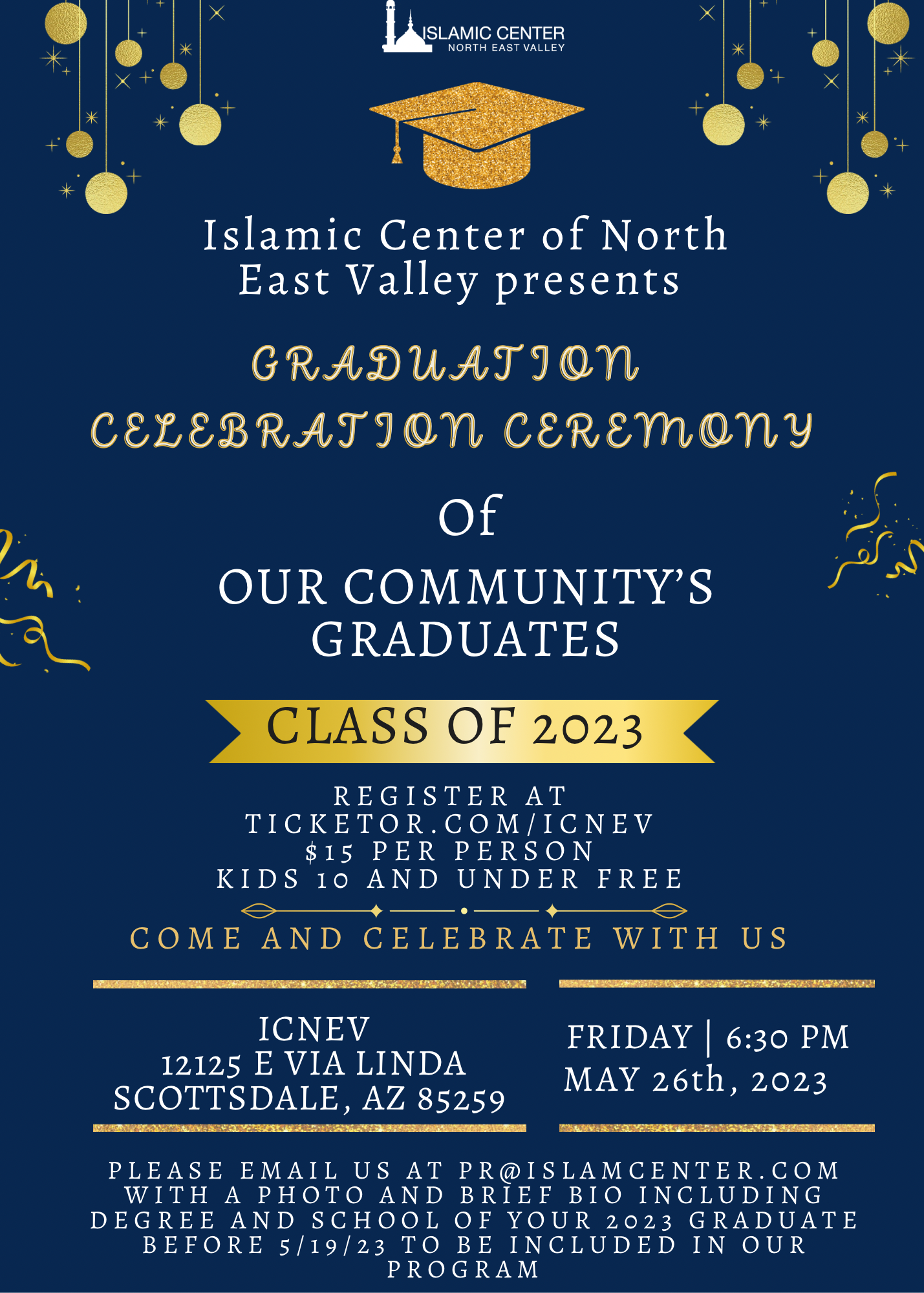ICNEV Graduation Celebration Ceremony image