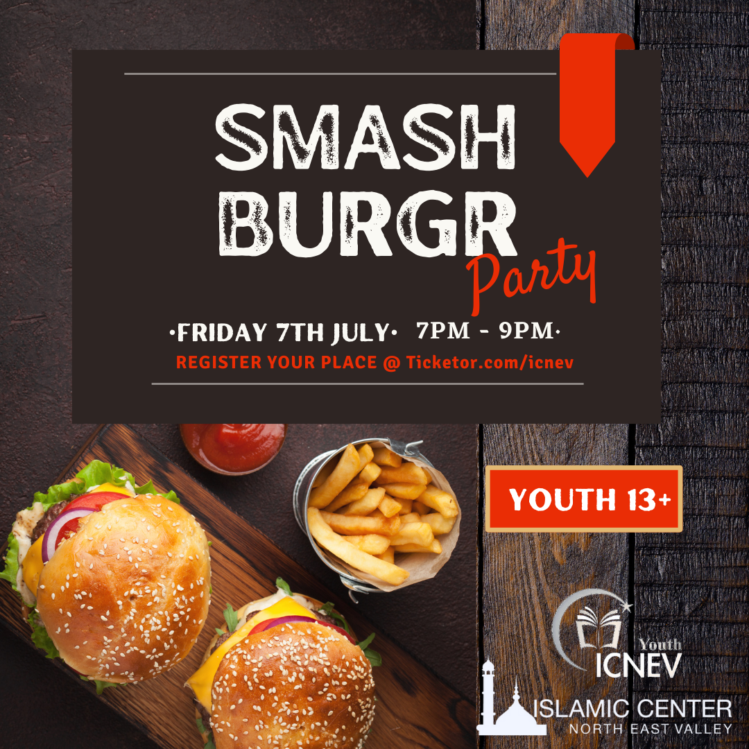 ICNEV Smash Burgers Halaqah image