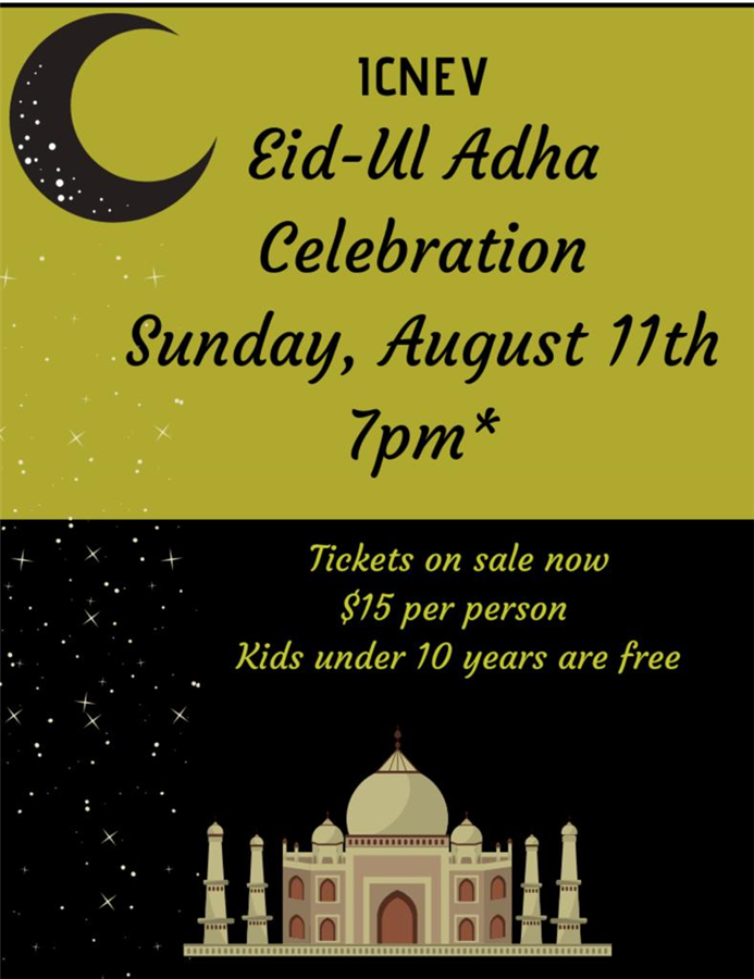 ICNEV Eid-ul-Adha Celebration Dinner