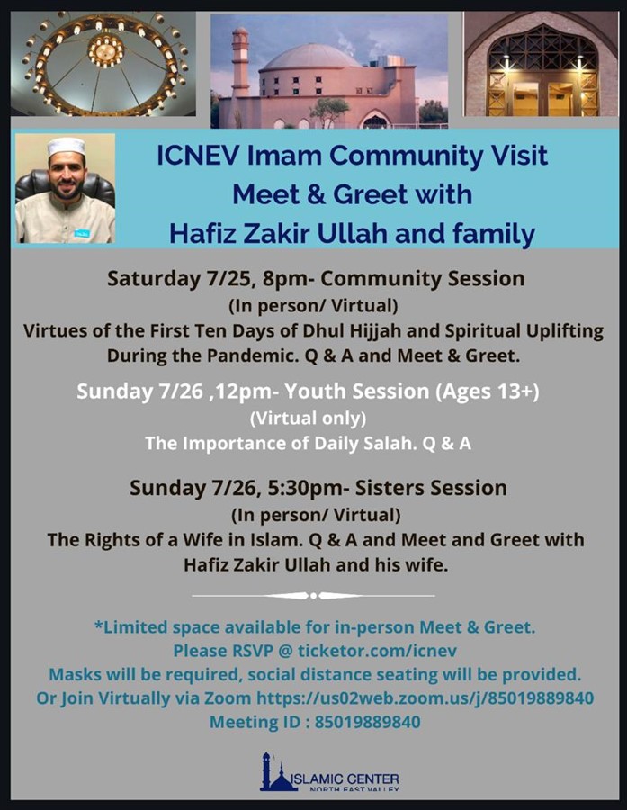 ICNEV Community Event: Meet & Greet with Hafizh Zakir Ullah