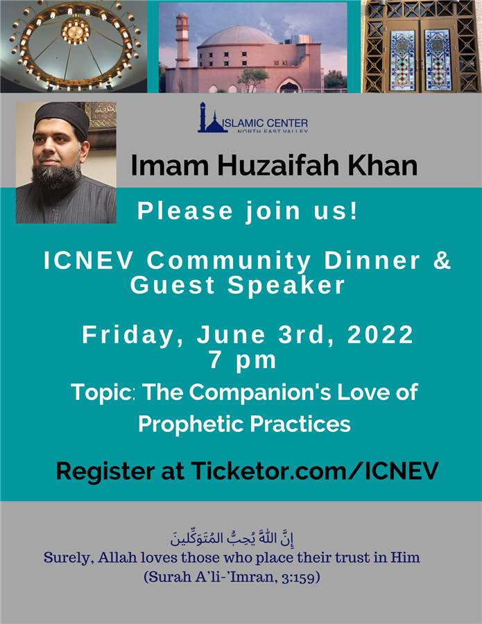 ICNEV Community Dinner & Guest Speaker