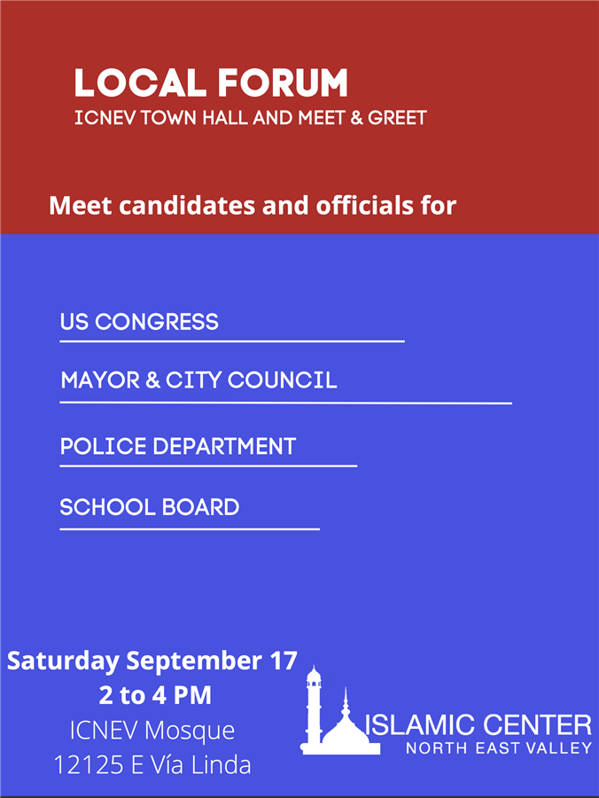 ICNEV Townhall - Meet & Greet candidates