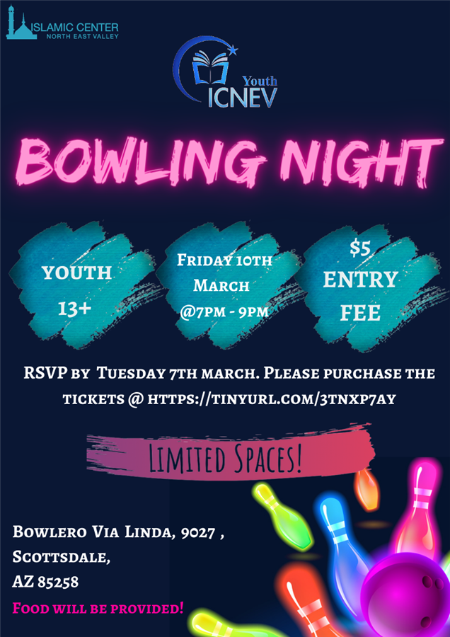 ICNEV Youth Bowling @ Bowlero