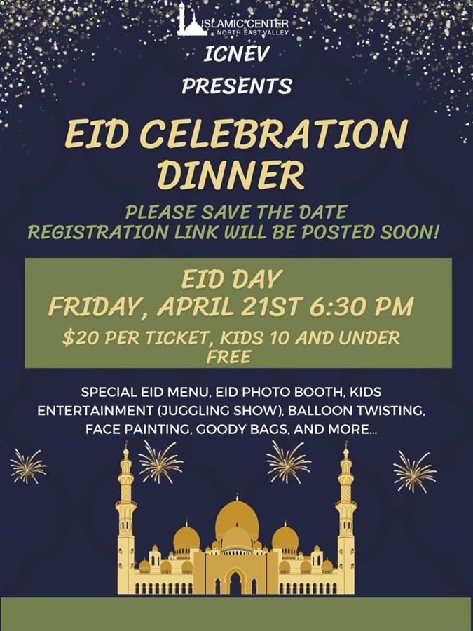 ICNEV Eid Celebration Dinner