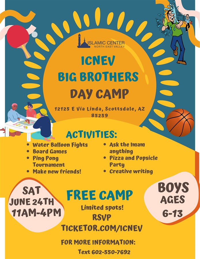 ICNEV Big Brother’s Day Camp