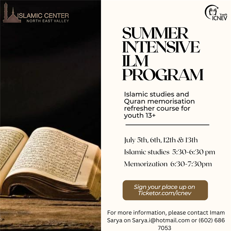 ICNEV Summer Intensive ILM program