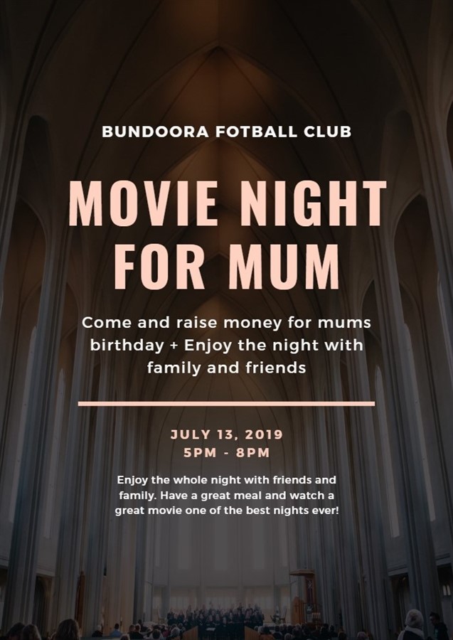 Movie Night For Mum