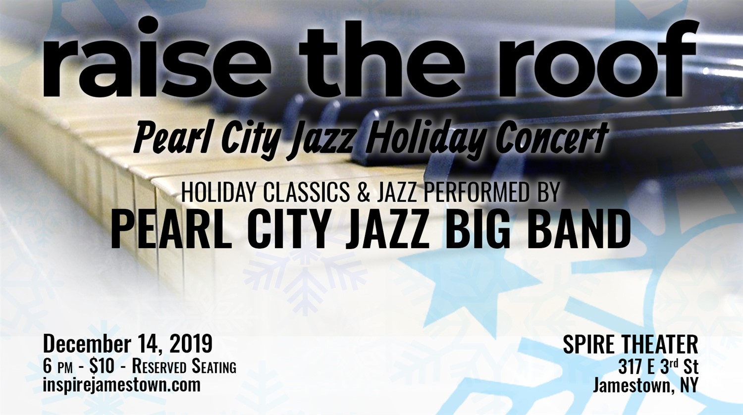 Pearl City Jazz Raise the Roof Holiday Concert image