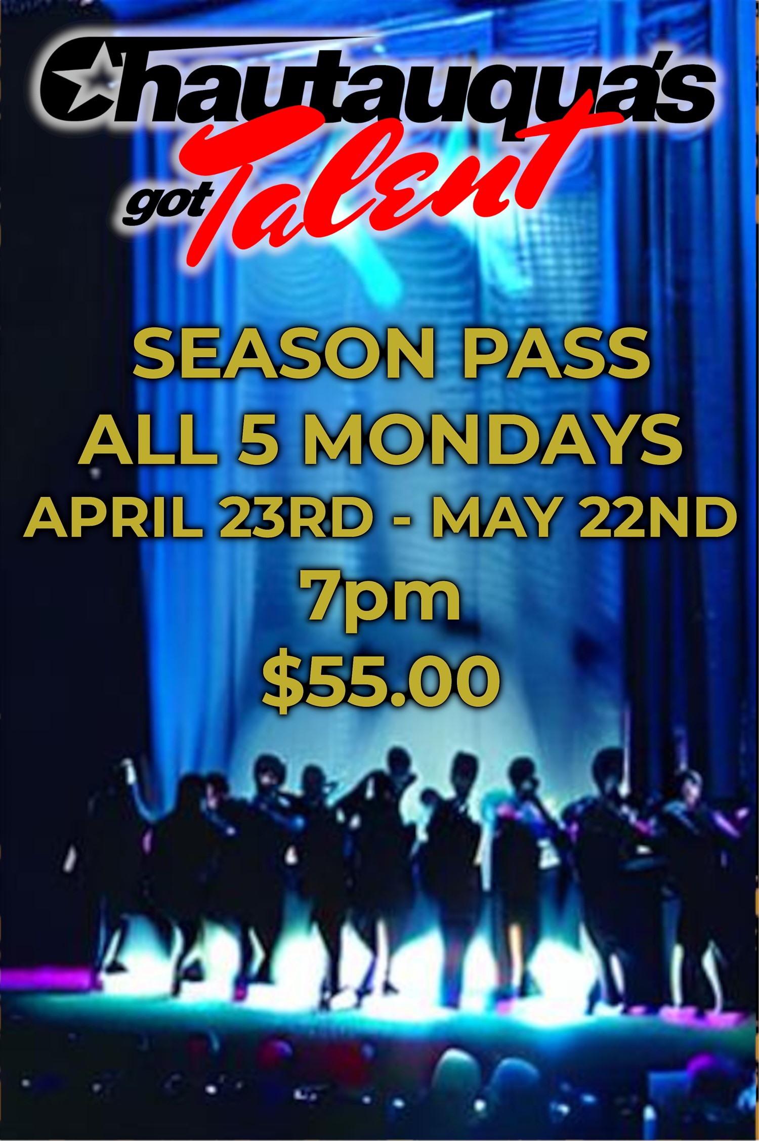 Chautauqua's got Talent Season Pass image