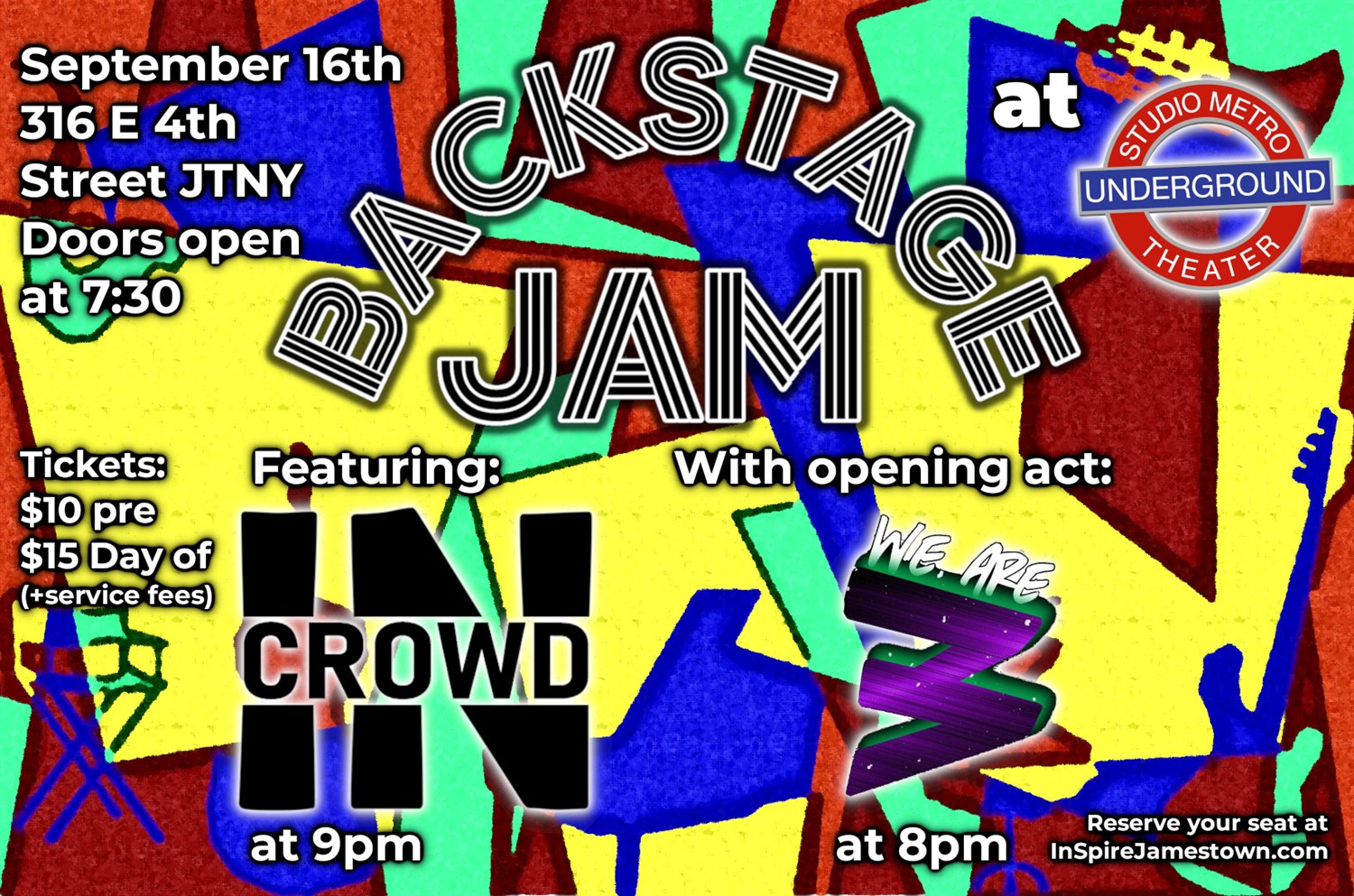 Back Stage Jam image