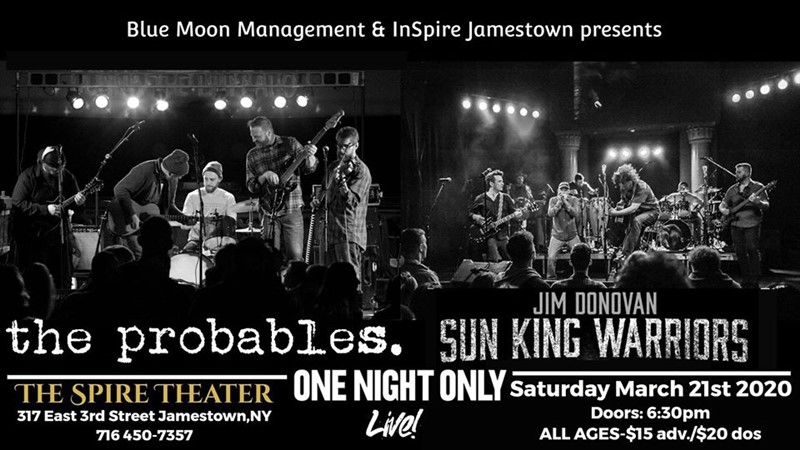 The Probables & Jim Donovan & Sun King Warriors!