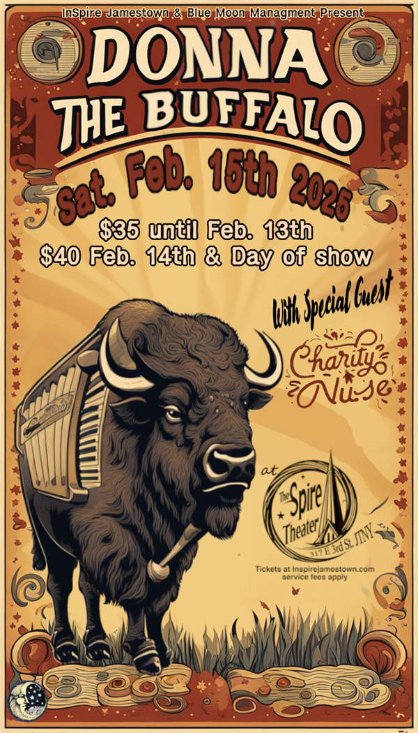 Donna The Buffalo w/ Special Guest Charity Nuse