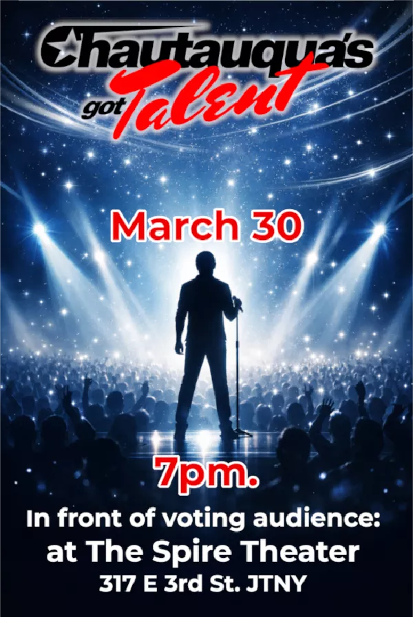 Chautauqua's Got Talent Night 1: Monday, March 30 at 7:00 PM